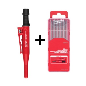 Creion mecanic pentru constructii, cu rezerve, mina 2.8 mm, cod 4932501156, Milwaukee