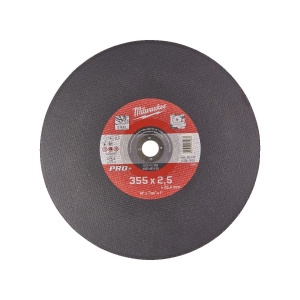 Disc pentru debitare metal PRO+, SC 41 / 355 x 2.5 x 25 mm, Milwaukee, cod 4932451505