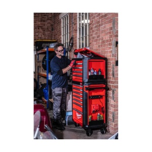 Dulap pentru scule STC30-1, cu 4 sertare, metalic, modul suplimentar dulap mobil, 810 x 524 x 498 mm, Milwaukee, cod 4932478850 - Img 2
