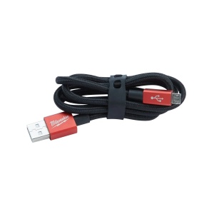 Incarcator cu cablu micro-USB, CUSB, 90 cm, Milwaukee, cod 4932459888 - Img 2