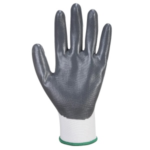 Manusi Flexo Grip Nitrile gri/alb, nivel de taiere A1, Portwest - Img 2