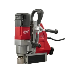 Masina de gaurit cu talpa magnetica MDP 41, magnet permanent, prindere Weldon 19 mm, forta 8890 N, Milwaukee, cod 4933451014 - Img 2