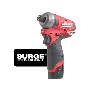 Masina de insurubat hidraulica de impact M12 FQID-202X SURGE, prindere 1/4", cuplu 50 Nm, Milwaukee, cod 4933464973 - Img 10