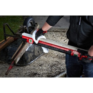 Nivela dreptar pentru beton REDSTICK, non-magnetica, lungime 120 cm, Milwaukee, cod 4932459894 - Img 3