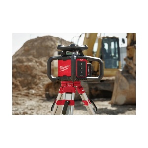 Nivela laser rosie rotativa orizontala M18 RLOH600-201C cu ONE KEY, raza operare 600 m, Milwaukee, cod 4933493191 - Img 5
