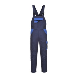 Pantaloni cu pieptar (salopeta) VARSOVIA, albastri, Portwest