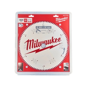 Panza pentru fierastrau circular, taieri inclinate, CSB MS ALU 305 x 30 x 3,0 x 96TF, Milwaukee, cod 4932471323 - Img 2