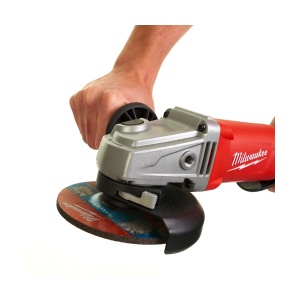 Polizor unghiular AG 13-125 XSPD, disc 125 mm, ax M14, adancime max taiere 28 mm, 1250 W, Milwaukee, cod 4933451577 - Img 7