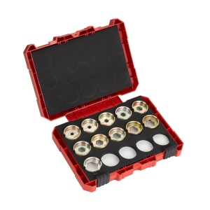 Set 11 bacuri de sertizare R22 CU DIE KIT pentru M18 HCCT, 16-300 mmp, Milwaukee, cod 4932471999