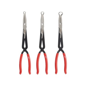 Set 3 clesti pentru fixare furtun cu diametru 8-19 mm, Milwaukee, cod 4932492503