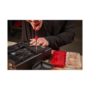Set 39 piese cu surubelnita de precizie si biti PH, SL, HT, T BO, T, Y, P, TA, SQ, Milwaukee, cod 4932498177 - Img 2