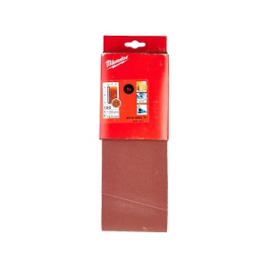 Set 5 benzi abrazive, dimensiune 100 x 610 mm, granulatie 150, Milwaukee, cod 4932355070 - Img 2