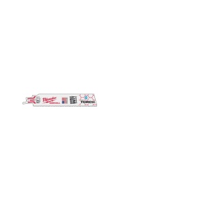 Set 5 panze fierastrau sabie pentru demolare HEAVY DUTY TORCH ICE, 150 X 18 TPI, Milwaukee, cod 48004784