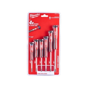 Set 6 surubelnite de precizie, PH00 / PH0, SL1.6 / SL2 / SL3.2 / SL4, Milwaukee, cod 4932471869 - Img 4