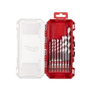 Set 8 burghie 1/4" Hex, multi material, 4x100 mm, 5/5/6/6x108 mm, 8/10x120 mm, 12x150 mm, Milwaukee, cod 4932493871