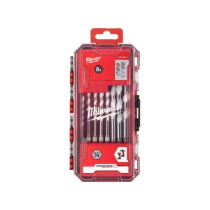 Set 8 burghie 1/4" Hex, multi material, 4x100 mm, 5/5/6/6x108 mm, 8/10x120 mm, 12x150 mm, Milwaukee, cod 4932493871 - Img 2