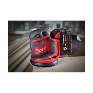 Slefuitor orbital M18 BOS125-502B, dimensiune talpa de slefuit 125 mm, 2.4 mm oscilatie, Milwaukee, cod 4933464229 - Img 9