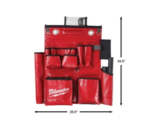 Suport compact scule pentru lucratori linii electrice aeriene, vinil rezistent, Milwaukee, cod 4932498652 - Img 6
