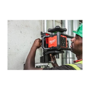 Suport de perete LWM pentru nivele laser rotative si nivele laser cu linie M12, Milwaukee, cod 4932493201 - Img 3