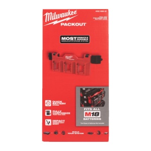 Suport lateral acumulatori M18 Milwaukee PACKOUT, cod 4932498645