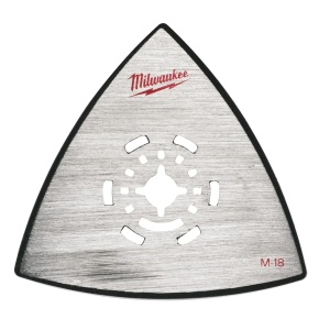 Suport pentru hartie abraziva pentru masini multifunctionale, 93x93 mm, Milwaukee, cod 48902000 - Img 2