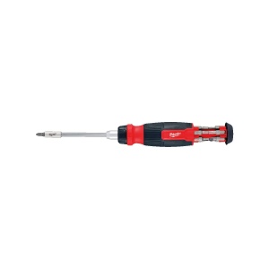Surubelnita cu clichet, multi-bit, 14 in 1, Milwaukee, cod 4932480582 - Img 4