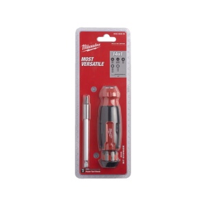 Surubelnita multi-bit, 14 in 1, 3 - 6.5 mm, Milwaukee, cod 4932492806 - Img 2