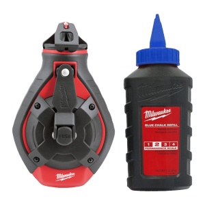 Trasor cu sfoara BOLD LINE + rezerva albastra, latime sfoara 1.5 mm, lungime sfoara 30 m, Milwaukee, cod 4932493815