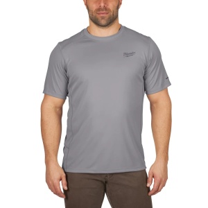 Tricou tehnic cu maneca scurta WORKSKIN WWSSG, gri, Milwaukee