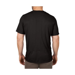 Tricou tehnic WORKSKIN WW SS BL, negru, Milwaukee - Img 2