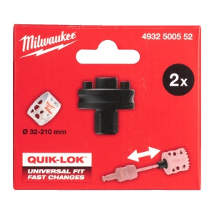 Adaptor QUIK-LOK pentru carote, Ø14-30 mm / Ø32-51 mm / Ø32-210 mm, Milwaukee