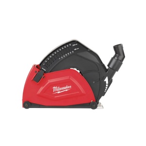 Aparatoare de praf pentru debitare DEC 230, compatibila cu polizoare 180 mm/230 mm, Milwaukee, cod 4932459340 - Img 5