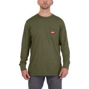 Bluza lucru WT LS GN, verde, Milwaukee