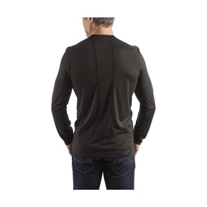 Bluza tehnica WORKSKIN WW LS BL, neagra, Milwaukee - Img 3