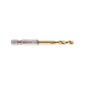 BURGHIU METAL HSS-TITAN RED HEX 1/4'' 4.2X28X74 MM