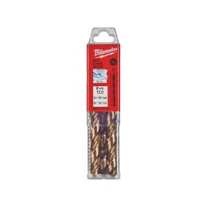 Burghiu pentru metal HSS-G RED COBALT-DIN 338 12.0 mm Milwaukee, cod 4932373358 - Img 3