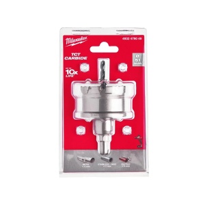 Carota TCT pentru otel inoxidabil, diametru 51 mm, adancime max 25 mm, Milwaukee, cod 4932479049 - Img 2