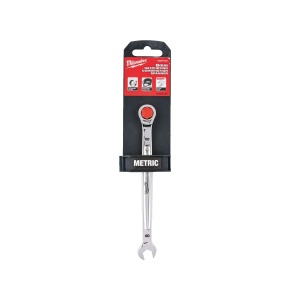 Cheie combinata cu clichet MAX BITE, deschidere 8 mm, lungime 146 mm, Milwaukee, cod 4932471501 - Img 2