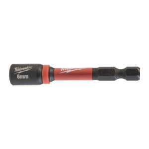 Cheie magnetica tubulara GEN II SHOCKWAVE 1/4", Hex 6 X 65 mm, Milwaukee, cod 4932492435