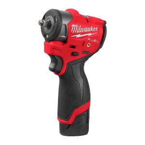 Cheie sub compacta de impact 3/8" M12 FSCIWF38-252X, cu inel fixare, 271 Nm, kit 2x2.5Ah, Milwaukee, cod 4933498970