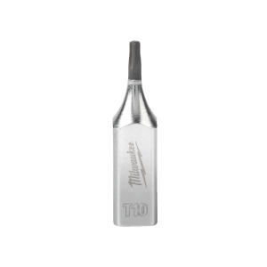 Cheie tubulara cu bit direct in cap, prindere 1/4" HEX, varf T10, Milwaukee, cod 4932480793