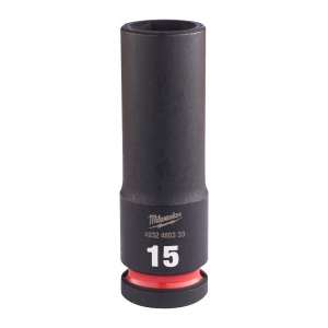 Cheie tubulara de impact SHOCKWAVE IMPACT DUTY 1/2", lunga, 15 mm, Milwaukee, cod 4932480333