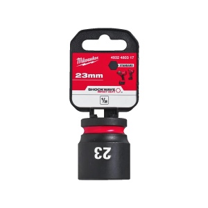 Cheie tubulara de impact SHOCKWAVE IMPACT DUTY 1/2" patrat, scurta, marime 23 mm, Milwaukee, cod 4932480317 - Img 2