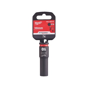 Cheie tubulara de impact SHOCKWAVE IMPACT DUTY 3/8", lunga, marime 10 mm, Milwaukee, cod 4932480284 - Img 2