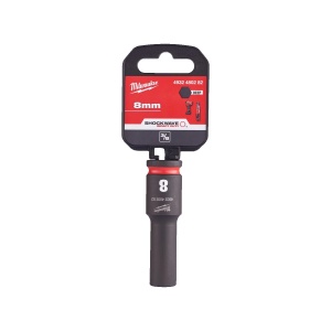 Cheie tubulara de impact SHOCKWAVE IMPACT DUTY 3/8", lunga, marime 8 mm, Milwaukee, cod 4932480282 - Img 2