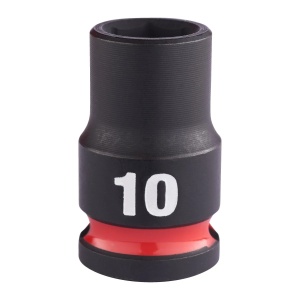 Cheie tubulara de impact SHOCKWAVE IMPACT DUTY 3/8", scurta, marime 10 mm, Milwaukee, cod 4932480267
