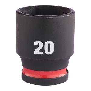 Cheie tubulara de impact SHOCKWAVE IMPACT DUTY 3/8", scurta, marime 20 mm, Milwaukee, cod 4932480277 - Img 1