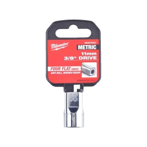 Cheie tubulara standard 3/8", marime 11 mm, diametru 16.3 mm, lungime 28 mm, Milwaukee, cod 4932478341 - Img 2