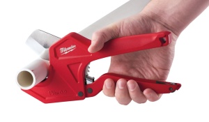 Cleste cu clichet pentru taiat PVC, capacitate de taiere 42 - 63 mm, Milwaukee