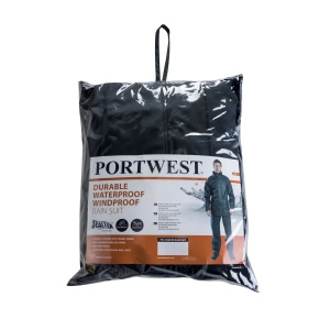 Costum de ploaie din 2 piese Sealtex Esential, albastru, Portwest - Img 2